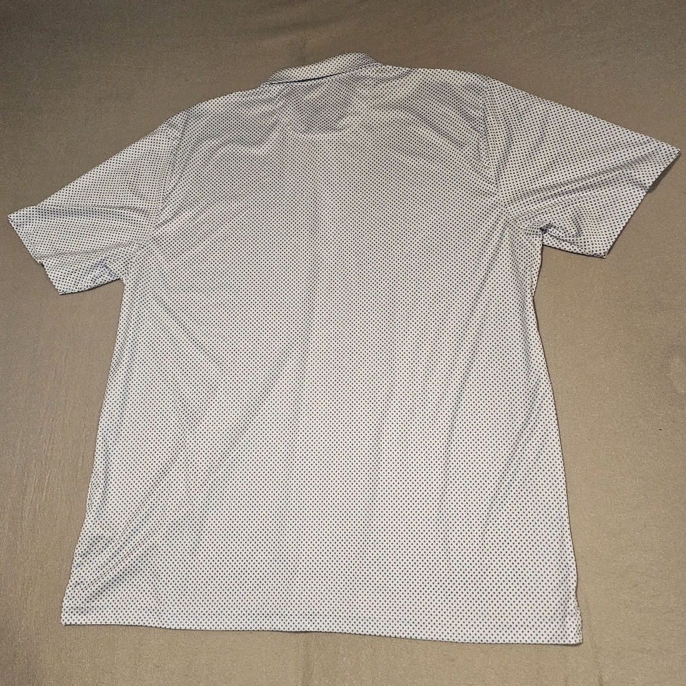 Greg Norman Men's Blue Patterned Polo Shirt Size XXL - Picture 7 of 7